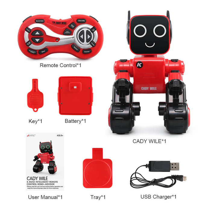 JJRC R4 Kidiwayle Intelligent Programming Robot with Voice Control Gesture Recognition for Kids and Beginners-RC Toys China-RC Toys China