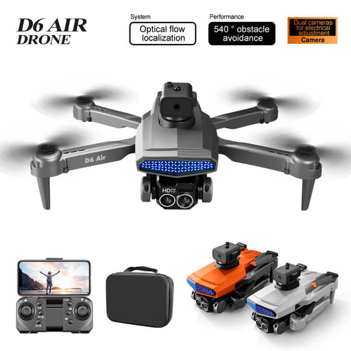 D6 Air Optical Flow Obstacle Avoidance High-definition Aerial Photography Quadcopter Radio-controlled Aircraft Toys-RC Toys China-RC Toys China