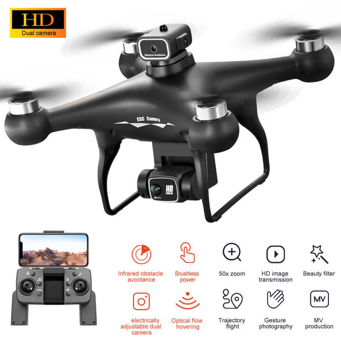 S116 Brushless Optical Flow Electric High Definition Dual Camera Aerial Photography Image Avoidance-RC Toys China-RC Toys China