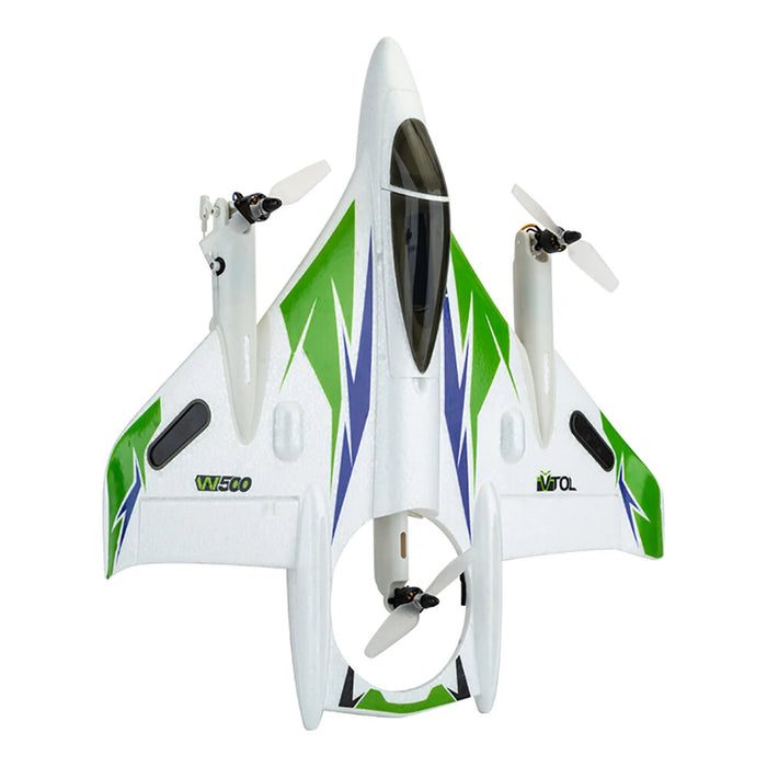 JJRC W500 2.4G 6CH 450mm Wingspan Multi-functional Vertical Takeoff and Landing VTOL 3D/6G Mode Switchable Aerobatics EPO RC Airplane Glider With Gyro-RC Toys China-RC Toys China