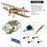 Dancing Wings Hobby SCG30 Sopwith Camel WW1 British Single-Seater Fighter 1200mm Wingspan Balsa Wood RC Airplane Biplane-RC Toys China-Kit+Motor+Prop+Servo+ESC-RC Toys China