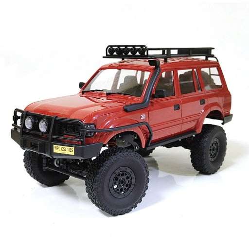 WPL C54-1 1/16 LC80 2.4G 4WD RC Car Crawler Full Proportional Control-RC Toys China-red-RC Toys China