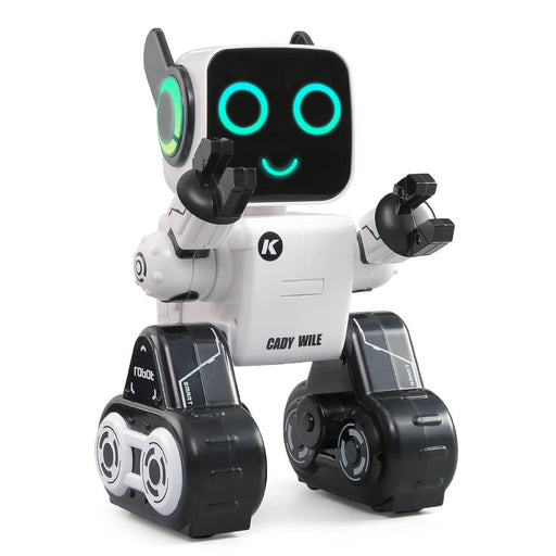 JJRC R4 Kidiwayle Intelligent Programming Robot with Voice Control Gesture Recognition for Kids and Beginners-RC Toys China-white-RC Toys China