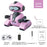 JJRC R22 RC Robot Sensing CADY WIDA Intelligent Programing Education Music Dance Auto Follow Gesture Control-RC Toys China-pink-RC Toys China