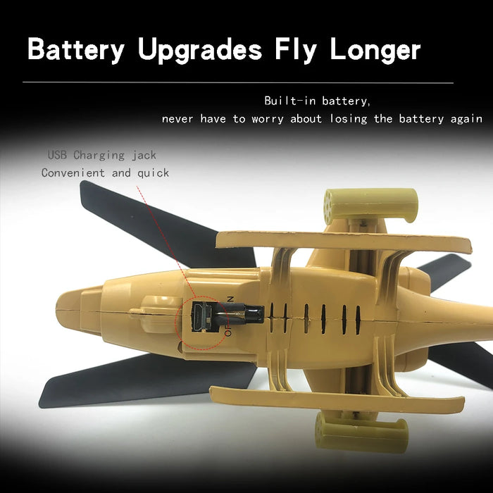 New Upgrade 2.5 Channels Remote Control Fighter With Gyroscope Military Simulation Model Long Battery Life Giving Gifts To Boys