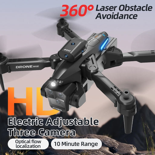 K10Pro DroneMax 4K HD Three-lens Drone Optical Flow Localization Comprehensive Obstacle Avoidance Flying Toy-RC Toys China-RC Toys China