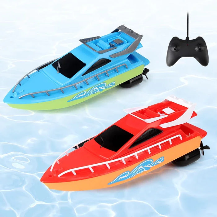 Wireless Remote-controlled Boat High-speed Racing Boat Boy's Speedboat Long-lasting Endurance Speedboat Toy