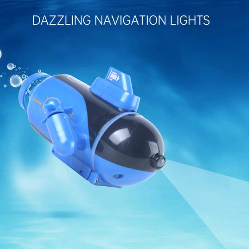 Mini Wireless Remote-Controlled Submarine Four Channel Boat Double Helix Power Rechargeable Underwater Toys