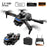 LU100 Obstacle Avoidance RC Aircraft Optical Flow Electric Adjustable HD Aerial Photography Four Axis Aircraft Children's Toys