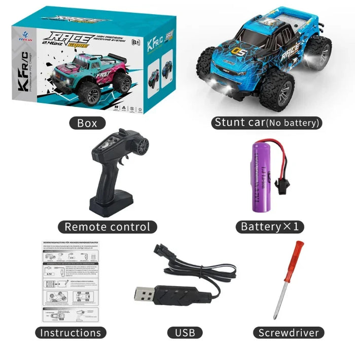 KF24 1:20 Half Ratio High-speed Drift Off-road Vehicle Remote Control RC Electric Racing Climbing Car Toy