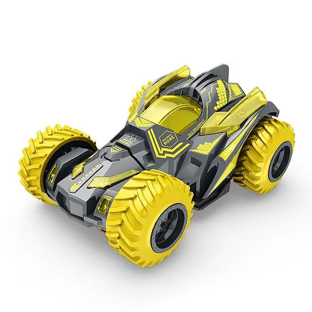 SUV Stunt Flip Transforming Toy Car Four Wheel Drive Inertia Cool Lighting ABS Material Is Safe Non Toxic Giving Children Gifts