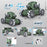 Stunt Spray Camouflage Armored Rechargeable Tank Car Toy Remote Control Car Off Road Battle Water Bullet Armored Tank