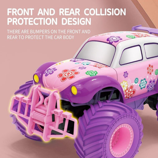 Q157 Climbing Car 2.4G Barbie Color Series Off-road Toy Car Beetle Shape Rechargeable Remote Control Car Girl's Toys-RC Toys China-RC Toys China