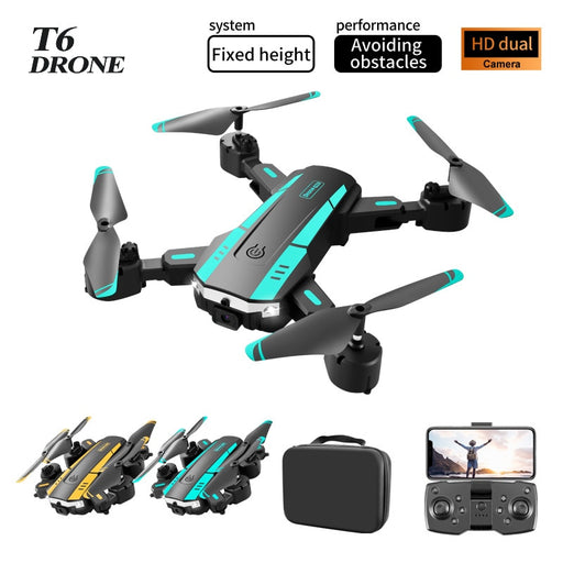 T6 Folding High-definition Aerial Photography Drone Four Axis Aircraft Crash Resistant-RC Toys China-RC Toys China