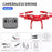 KY101 Drone 4K Camera HD WIFI Transmission GPS Fpv Drones Air Pressure Fixed Height Four-axis Aircraft-RC Toys China-without camera-RC Toys China