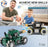 Stunt Spray Camouflage Armored Rechargeable Tank Car Toy Remote Control Car Off Road Battle Water Bullet Armored Tank