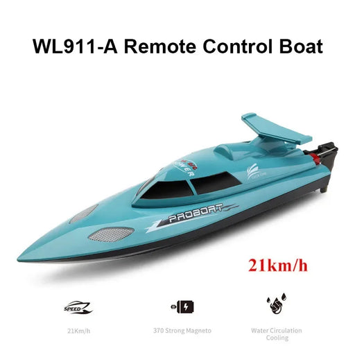WL911-A Remote-controlled High-speed Boat Racing Boat for Children Navigation Model Automatic Flipping