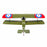 Dancing Wings Hobby SCG30 Sopwith Camel WW1 British Single-Seater Fighter 1200mm Wingspan Balsa Wood RC Airplane Biplane-RC Toys China-RC Toys China