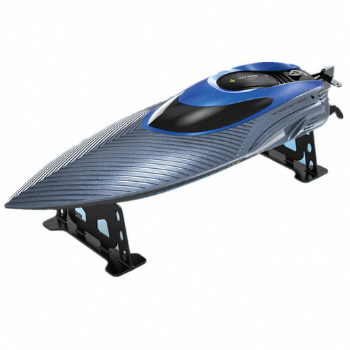 4DRC S3 2.4G 45km/h RC Boat Fast High Speed Capsized Reset LED Light Water Model Remote Control Toys RTR Pools Lakes Racing Kids Children Gift-RC Toys China-Silver-RC Toys China