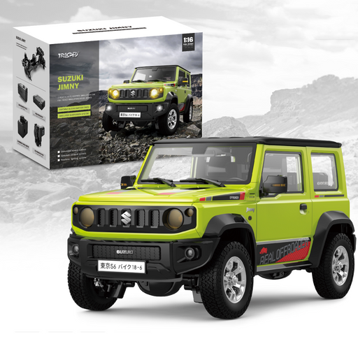 HG HG4-53 TRASPED 1/16 2.4G 4WD RC Car for SUZUKI JIMNY Rock Crawler LED Light Simulated Sound Off-Road Climbing Truck-RC Toys China-RC Toys China