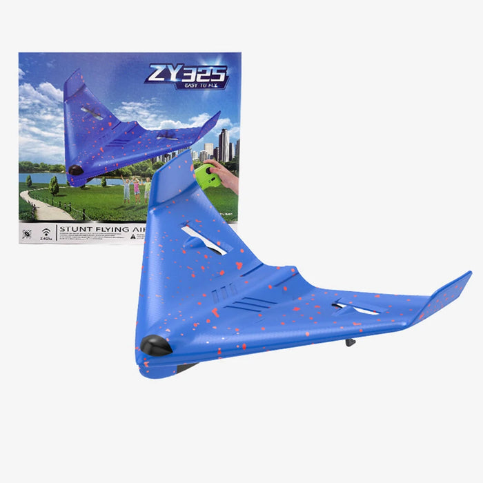 ZHIYANG ZY-325 225mm Wingspan EPP 2.4GHz RC Airplane Glider RTF Built-in Gyro With LED Light-RC Toys China-blue-RC Toys China