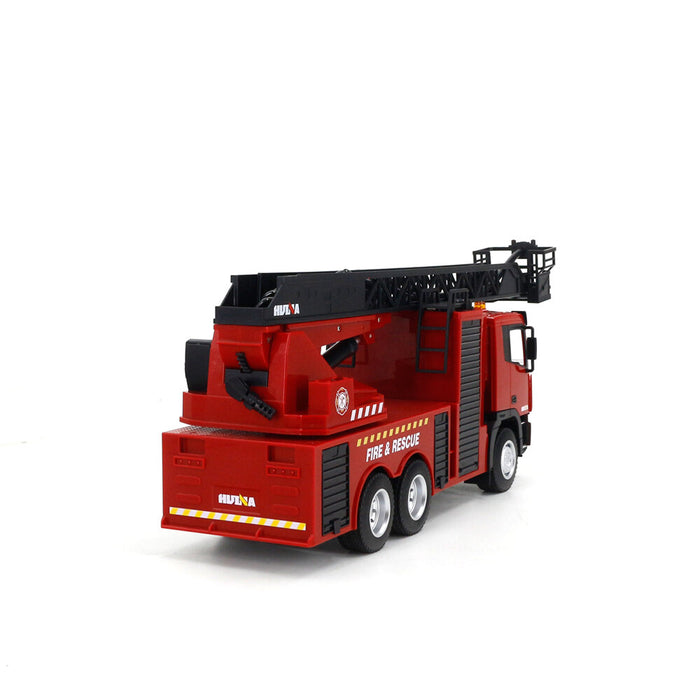 HUINA 1631 1/18 9CH Semi-Alloy Remote Control Engineering Toy Fire Climbing Rescue Aerial Ladder Vehicle-RC Toys China-RC Toys China