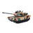 RBR/C M1A2 1/18 2.4G RC Tank Car Vehicle Models Battle Toy-RC Toys China-Yellow-RC Toys China
