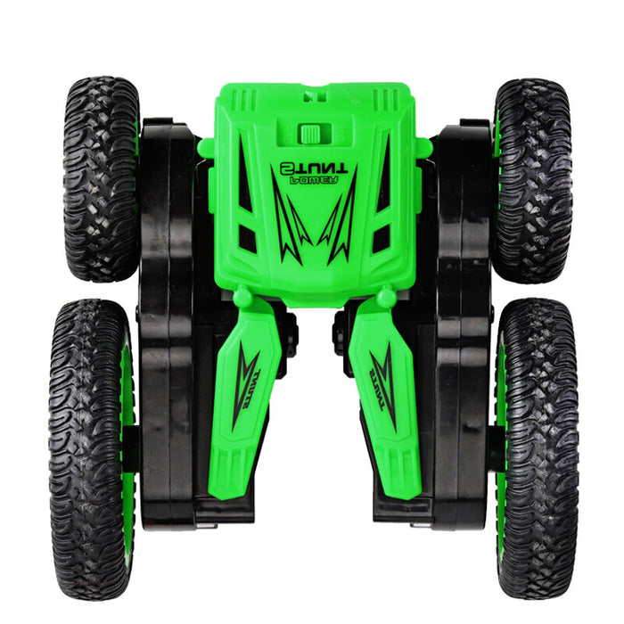 JJRC Q71 2.4G RC Car Stunt Drift Deformation Rock Crawler Roll Car 360 Degree Flip Kids Robot RC Cars Toys-RC Toys China-Green-RC Toys China