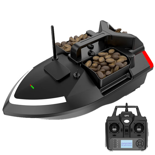 Flytec V020 RTR 2.4G 4CH GPS Fishing Bait RC Boat 500m Distance Intelligent 40 Positioning Points LED Lights Automatic Return-RC Toys China-5200mah-RC Toys China
