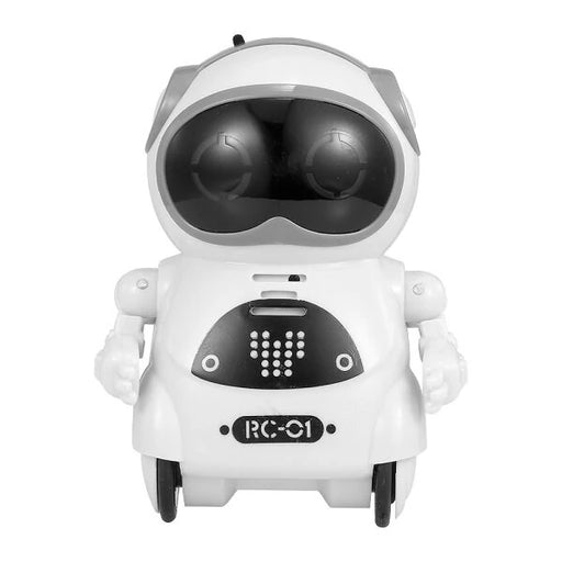 JIABAILE 939A Pocket Robot Intelligent Robot Speech Recognition Variable Tone Learning Tongue Multi functional Children's Toy-rc toy-RC Toys China-White-RC Toys China
