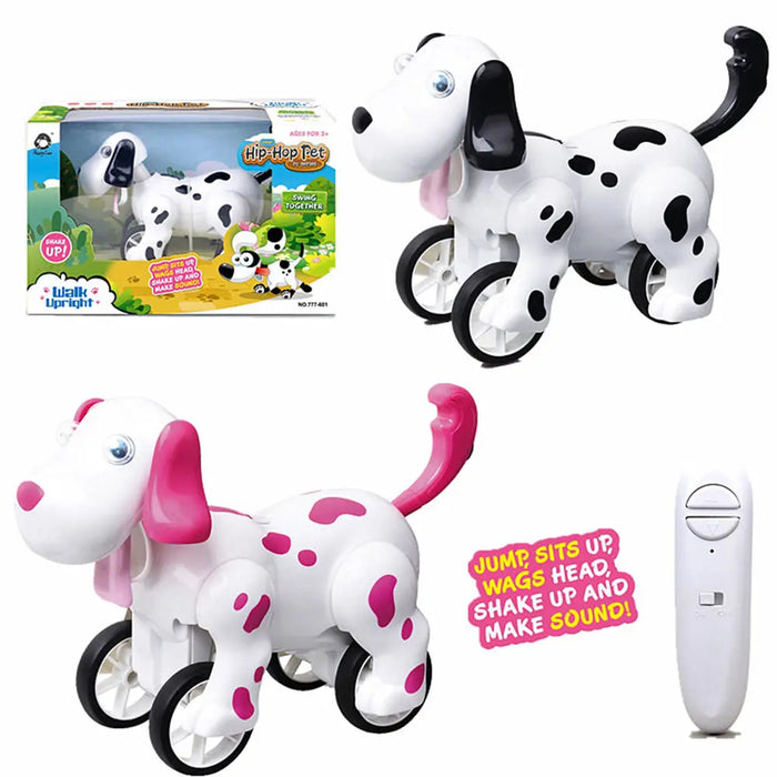 2.4G Smart RC Robot Dog Barking Hand Stand Walking Robot Dog Toy-rc toy-RC Toys China-Pink-RC Toys China