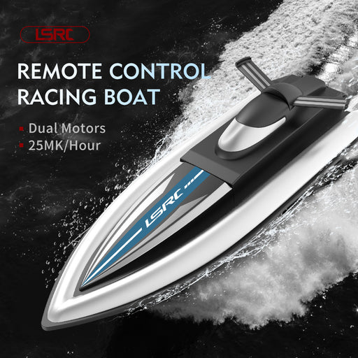 2.4G LSRC-B8 RC High Speed Racing Boat Waterproof Rechargeable Model Electric Radio Remote Control Speedboat Gifts Toys for boys-rc boat-RC Toys China-RC Toys China