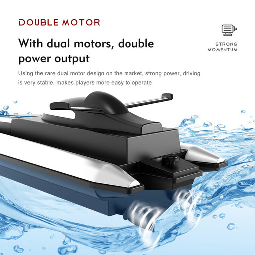 2.4G LSRC-B8 RC High Speed Racing Boat Waterproof Rechargeable Model Electric Radio Remote Control Speedboat Gifts Toys for boys-rc boat-RC Toys China-RC Toys China