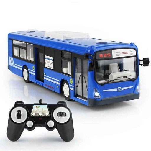 2.4G Remote Control RC Bus with Opening Doors and Realistic Sounds-rc bus-ZHENDUO-RC Toys China