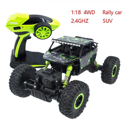 1:18 2.4GHz 4WD Rock Crawler 4x4 Off-Road RC Car-rc vehicle-ZHENDUO-RC Toys China