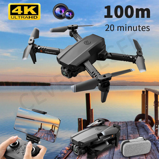 2022 New Mini Drone XT6 4K 1080P HD Camera WiFi Fpv Air Pressure Altitude Hold Foldable Quadcopter RC Drone Kid Toy GIft VS E520-rc drone-RC Toys China-RC Toys China