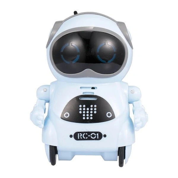 JIABAILE 939A Pocket Robot Intelligent Robot Speech Recognition Variable Tone Learning Tongue Multi functional Children's Toy-rc toy-RC Toys China-Blue-RC Toys China
