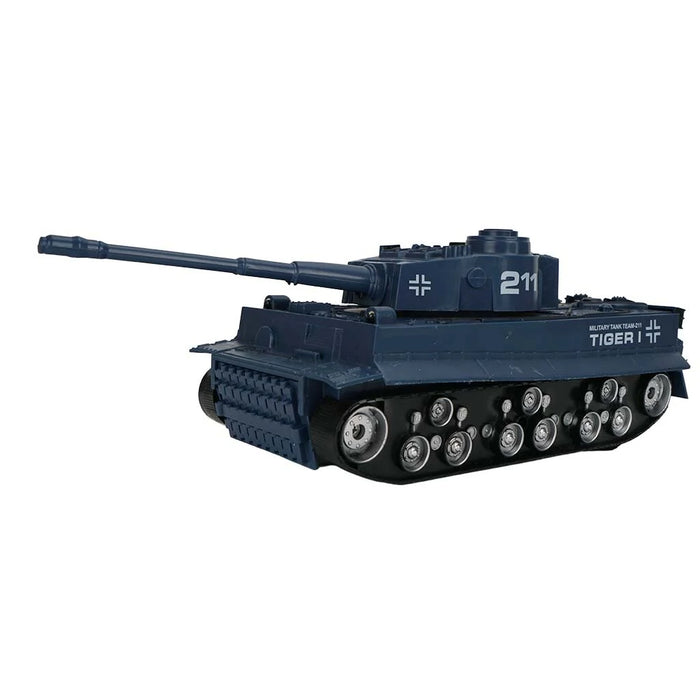 1/32 RC Tank Model 2.4G 4CH Crawler Tank Sound Effects Military Tank RC Car Toy For Boys-RC Toys China-blue-RC Toys China