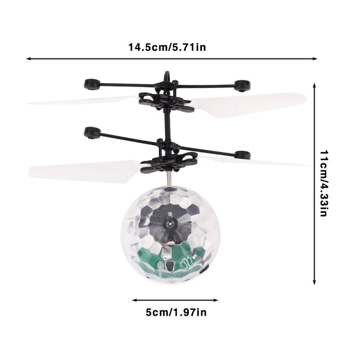 Mini Gesture Sensing Levitation Flying Led Light Crystal Ball RC Helicopter Kids Toys-rc helicopter-RC Toys China-RC Toys China