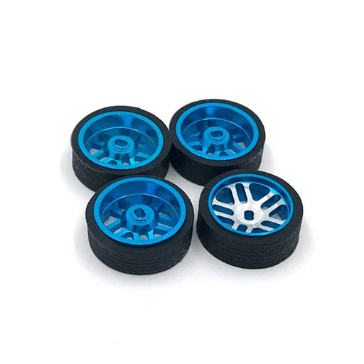 Wltoys 1/28 Metal RC Car Tire For K989 IW04M-RC Toys China-blue-RC Toys China