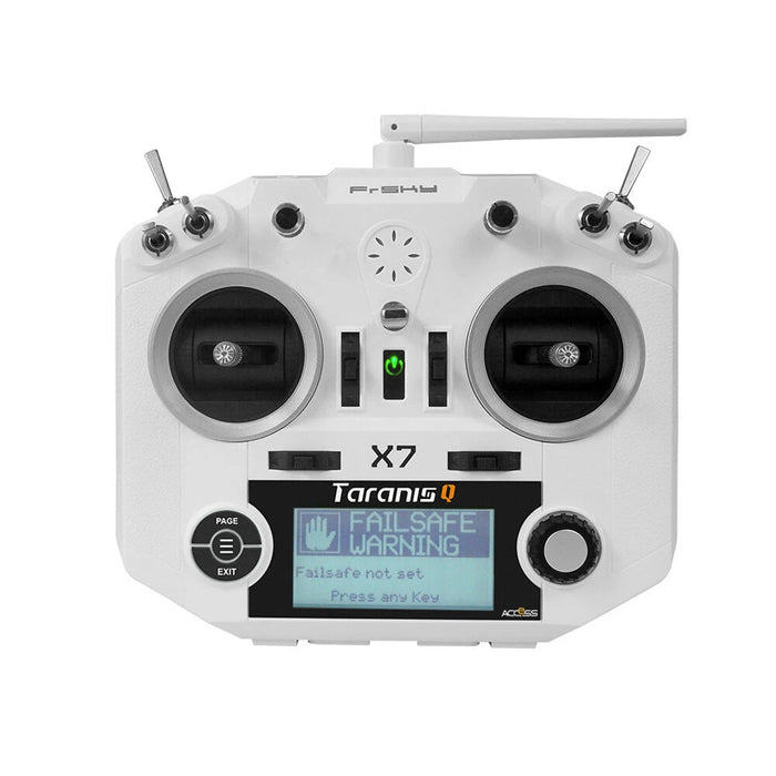 FrSky Taranis Q X7 ACCESS 2.4GHz 24CH Mode2 Radio Transmitter Supports Spectrum Analyzer Function for RC Drone-transmitter-RC Toys China-White-RC Toys China