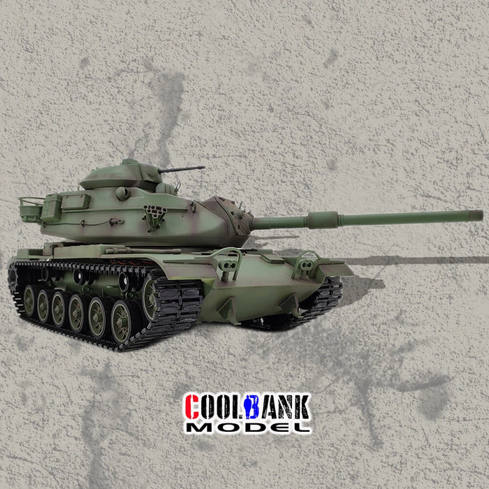 Heng Long TK7.0 US M60A3 1/16 2.4G RC Tank Battle w/ Lighting Smoking Sound Shoot Balls Off-Road Vehicles Models Toys-rc tank-RC Toys China-RC Toys China