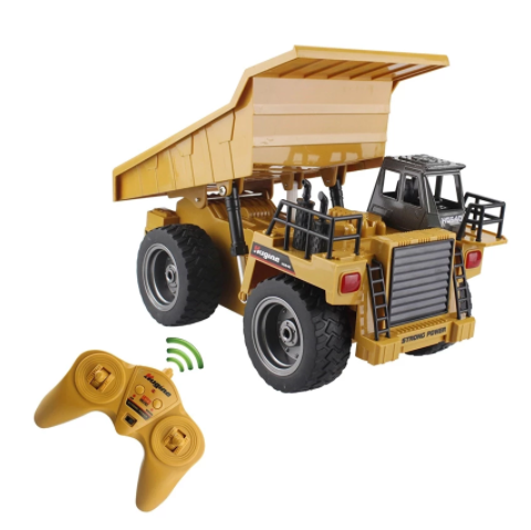 RC Truck Alloy Dumper Tilting Cart 2.4G 4WD Tip Lorry Remote Control Mine Machine Electronic Vehicle Model Hobby Toys-玩具-RC Toys China-RC Toys China