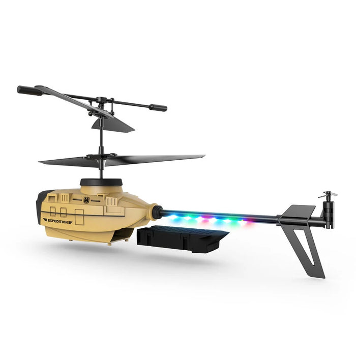 KY202 Black Bee 4CH 6-Axis 4K Dual Camera Air Gesture Obstacle Avoidance Intelligent Hover RC Helicopter RTF - Yellow No camera-rc helicopter-RC Toys China-RC Toys China