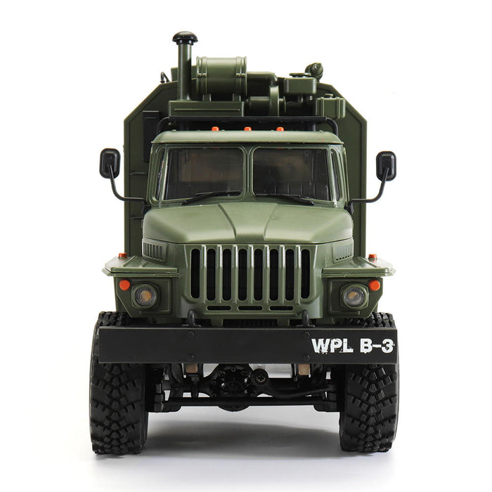WPL B36 Ural 1/16 2.4G 6WD Rc Car Military Truck Rock Crawler Command Communication Vehicle RTR Toy-RC Toys China-RC Toys China
