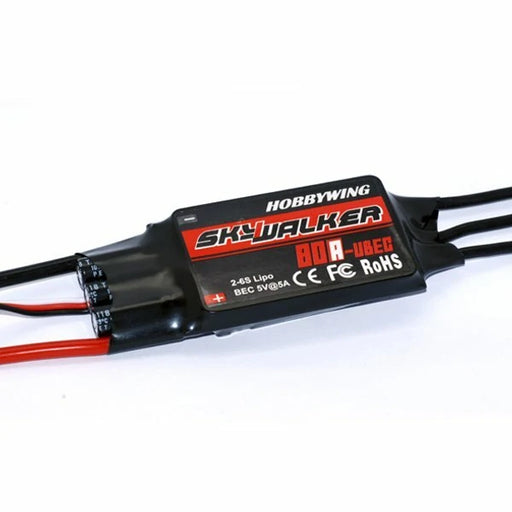 Hobbywing Skywalker 2-6S 80A UBEC Brushless ESC With 5V/5A BEC-RC Toys China-RC Toys China