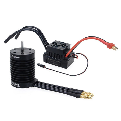 Surpass Hobby Waterproof F540 V2 Sensorless Brushless Motor with 60A ESC for 1/10 RC Vehicles-RC Toys China-3300kv-RC Toys China