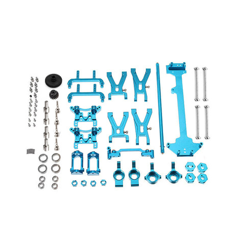 1 Set Metal Replacement Complete Upgrade Parts Kit for 1/18 WLtoys A959-B A969-B A979-B K929-B Electric RC Car Off-Road Buggy-玩具-RC Toys China-A959-02A-RC Toys China