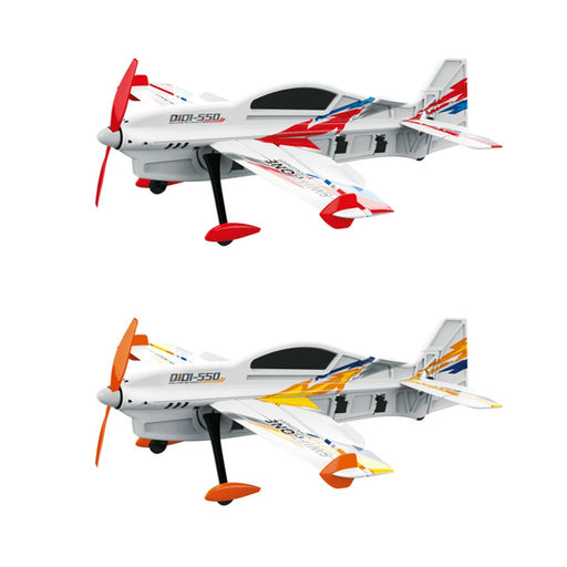 QIDI-550 SWIFT-ONE Sky Challenger 505mm Wingspan 2.4GHz 6CH 6-axis Gyro 3D/6G Switchable One Key Hanging 3D Stunts EPP RC Airplane Glider RTF Compatible S-BUS DSM Signal-RC Toys China-RC Toys China