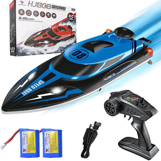HJ808 RC Boat High-Speed Remote Control Racing Ship 2.4Ghz 25km/h-RC Toys China-Blue-RC Toys China